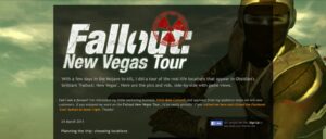 Ein Titelbild von Fallout New Vegas Tour